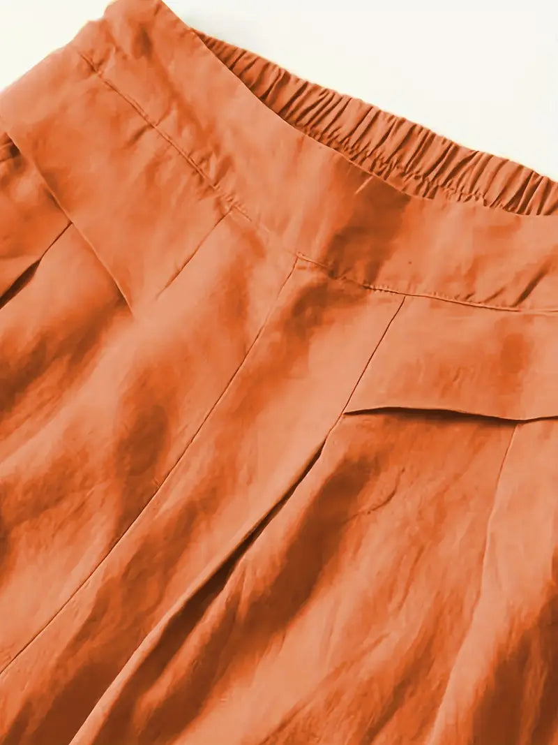 Linen Wide Leg Pant